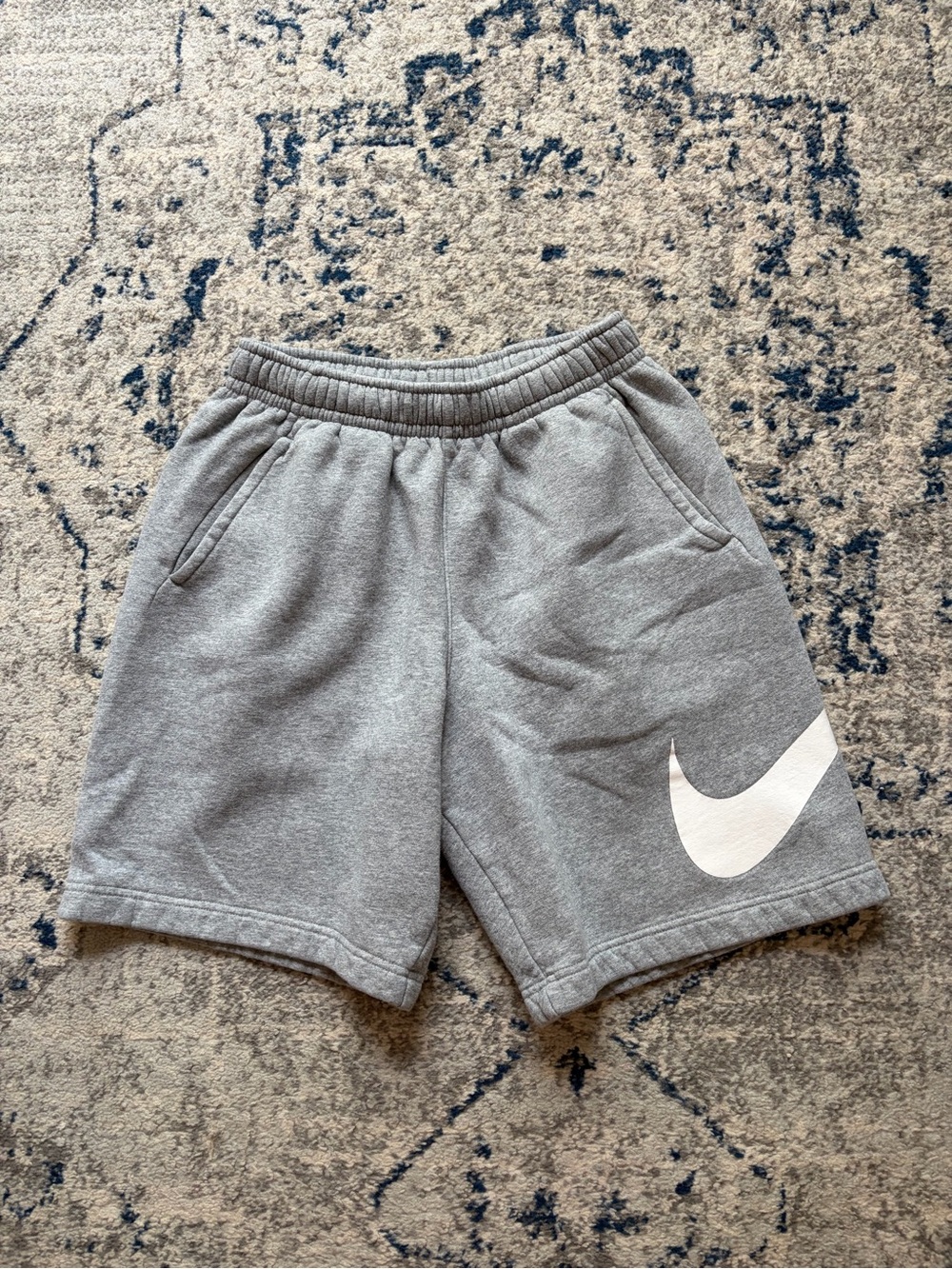 Nike Gray Youth Athletic Shorts